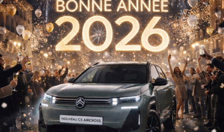 Belle et heureuse année 2026 !  On vous transmet nos meilleurs voeux et nos remerciements pour votre confiance et votre fidélité.  En route, pour de nouveaux horizons pour 2026 !